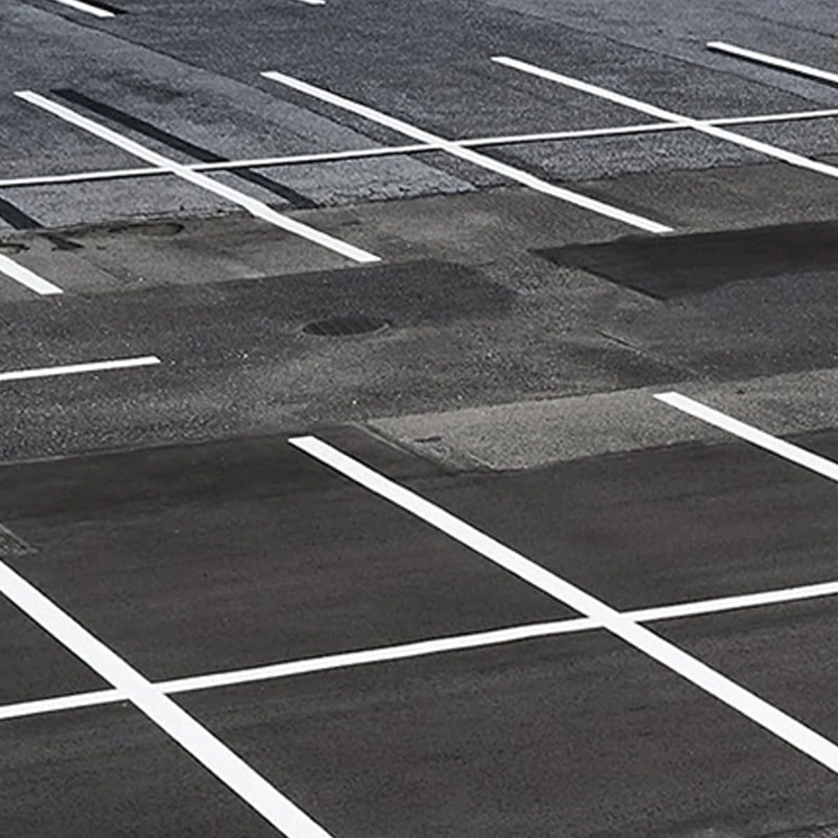 Stencil per Linee di parcheggio, Modello Pieghevole, segnaletica Stradale precisa per campi Sportivi, parcheggi e Linee di pavimentazione