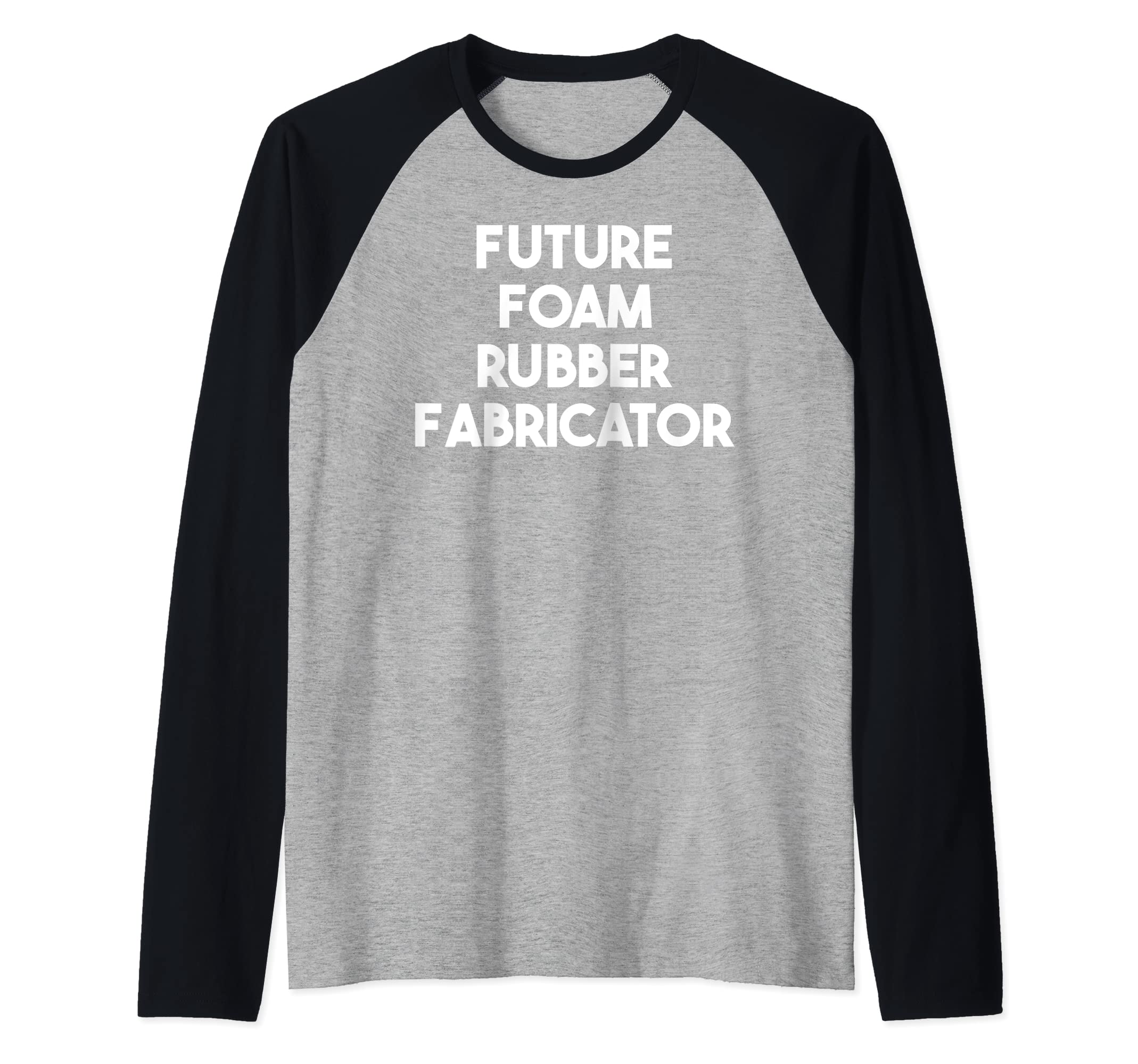 Future Foam Rubber Fabricator Raglan Baseball Tee