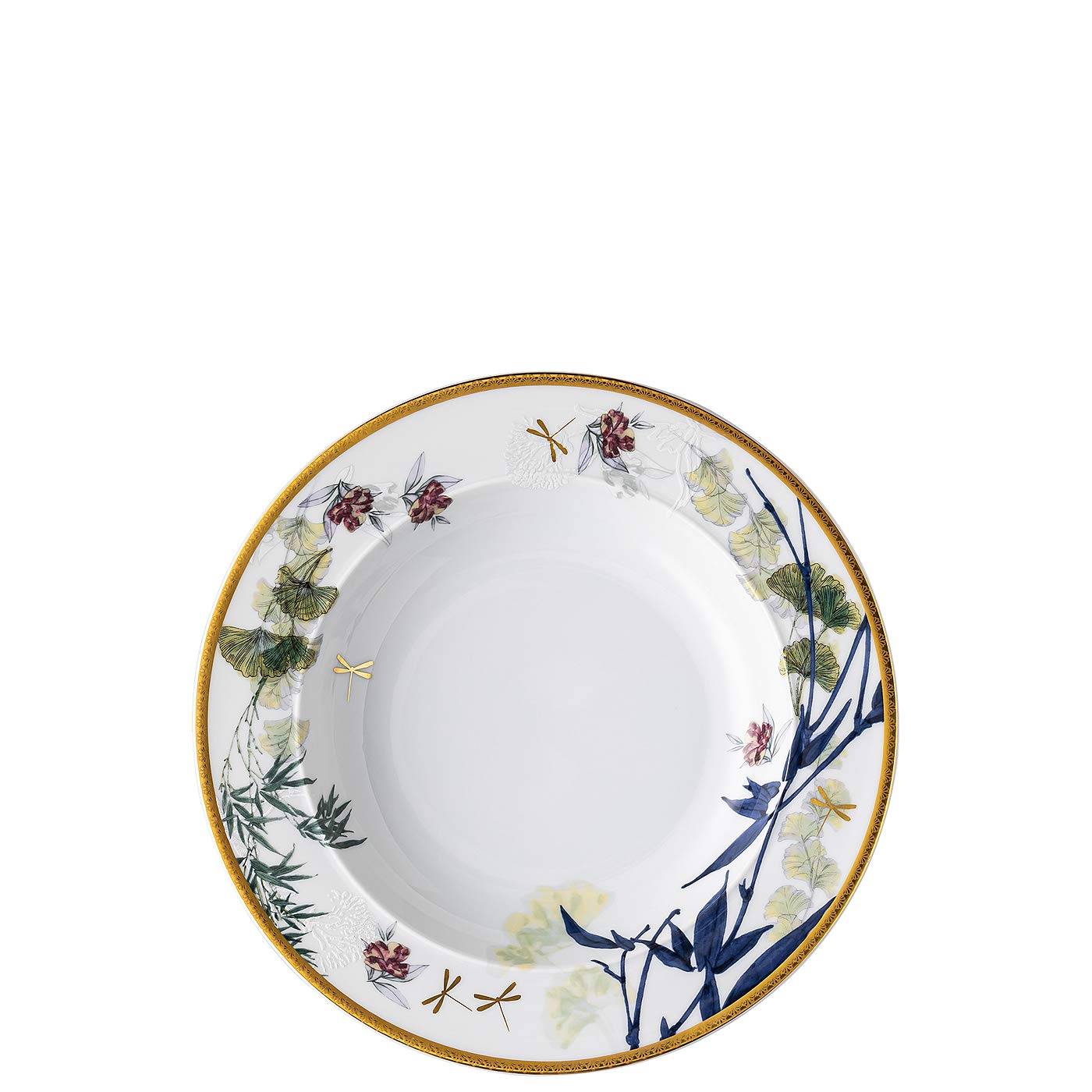 Assiette creuse Rosenthal Heritage Turandot blanc 22 cm pour table élégante