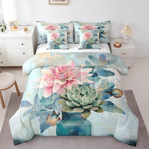 Miniatura 15 de Erosebridal Juego de edredón de 7 piezas con diseño de piano, cama Queen en una bolsa, juego de ropa de cama retro con notación musical de guitarra