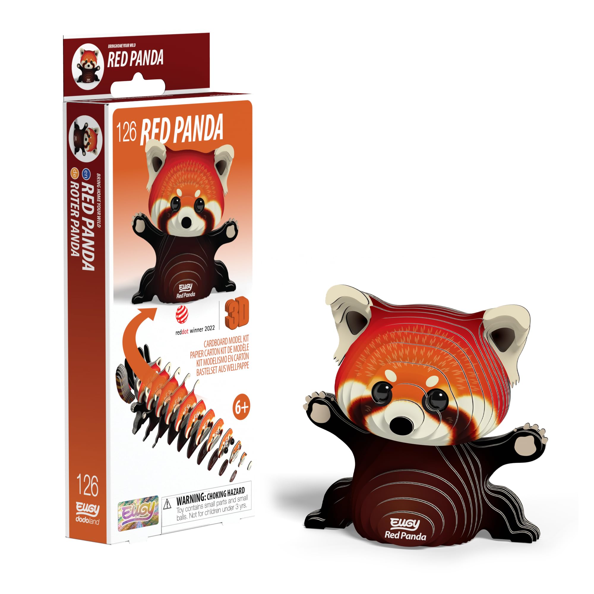 EUGY Red Panda : Amazon.co.uk: Toys & Games
