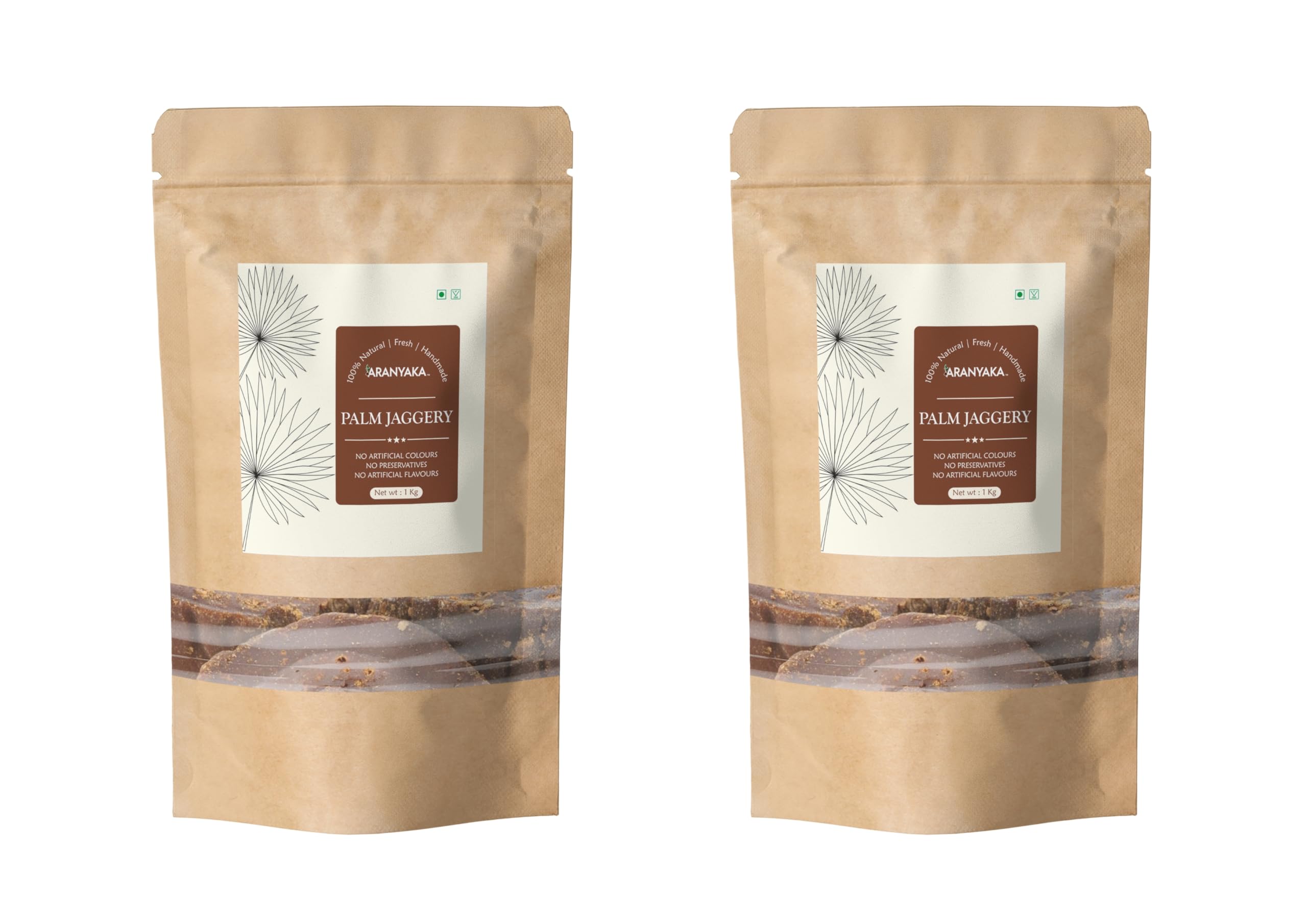 2 kg (Pack of 1) · Brown
