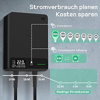 dé Type 2 Wallbox 22 kW 3 fázisú elektromos autó töltő RFID és applikációval 6