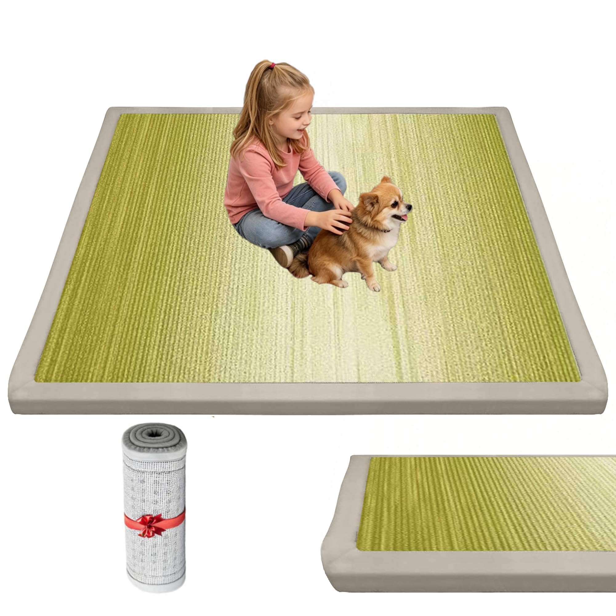Krabbelmatte Baby Korallen Samtmatte Kinderteppich Dicke 100 x 200 cm und Weiche Spielmatte als Teppich Kinderzimmer, Spielteppich Baby, Krabbeldecke kleine Spielbereiche