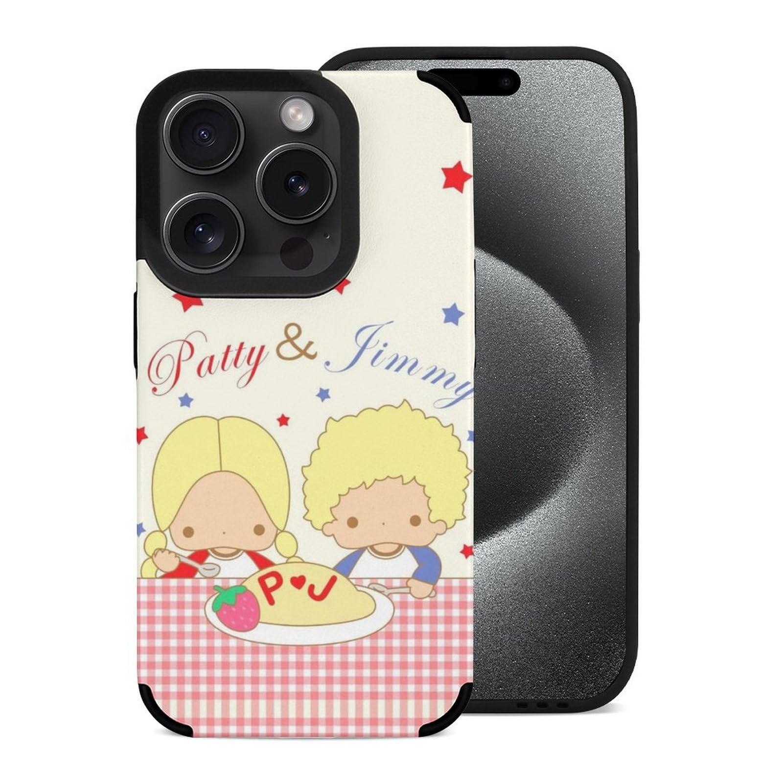 Amazon.co.jp: サンリオ グッドフレンド パティ&ジミー iPhone 15 Pro