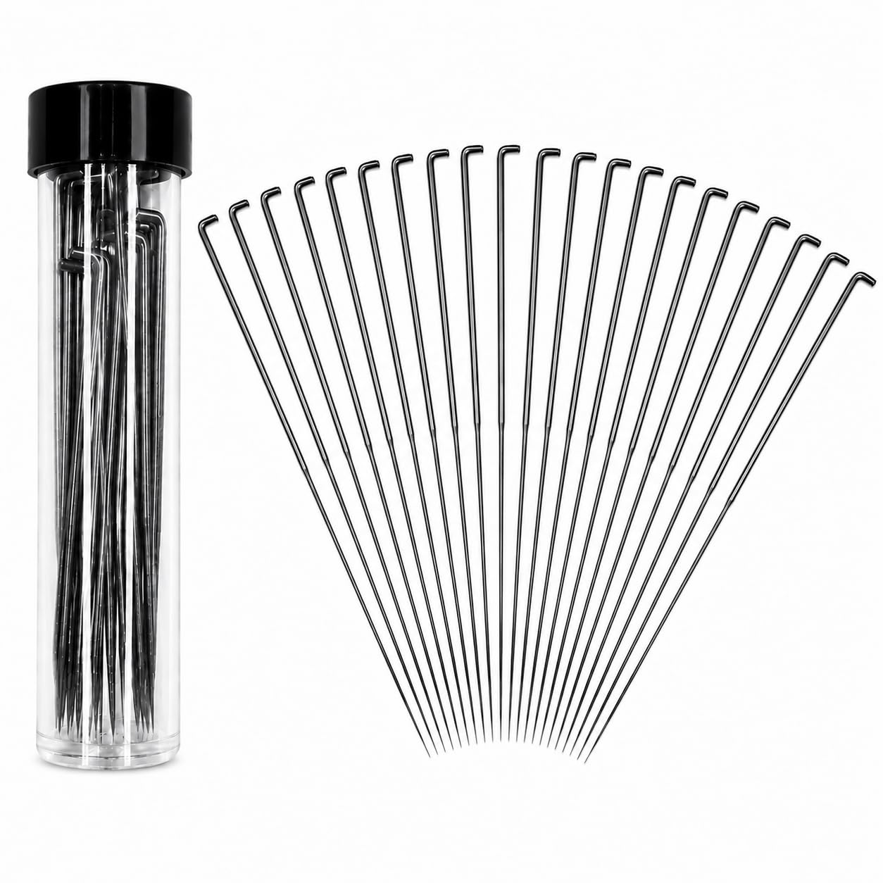 Street27 30 Pieces Felting Needles Set, Mixed Size Wool Felting Needles with Storage Box, Sharp Metal Needle Kit for Needle Felting, Wool Craft, Embroidery, DIY Art & Handmade Projects-image-19