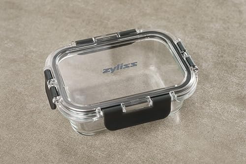 Miniatura 7 de Zyliss E981063 - Recipiente de vidrio de 12.5 fl oz, vidrio inastillable, caja hermética para almacenamiento de alimentos con tapa sellable, apto