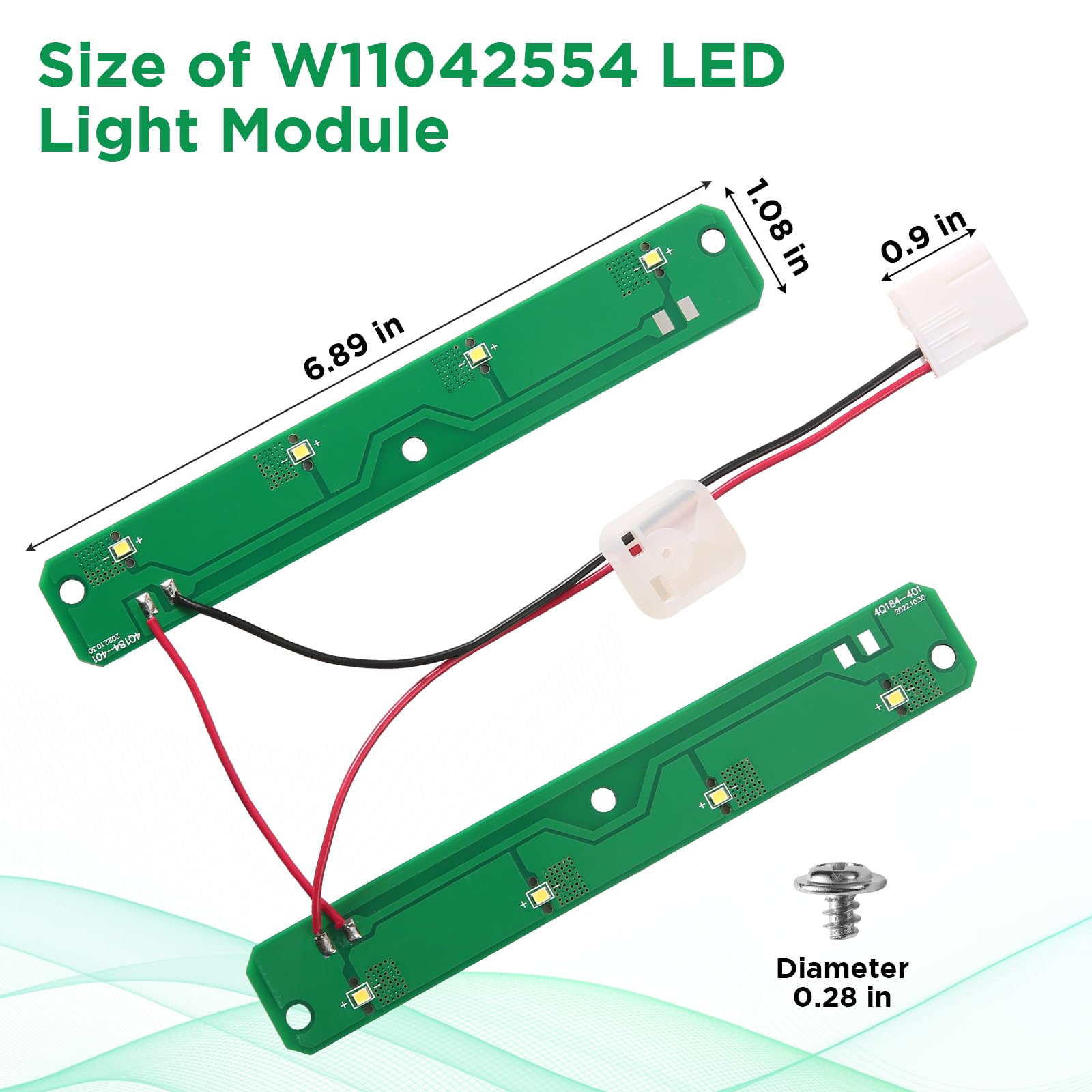 Amazon.com: W11042554 Refrigerator LED Light Module for Whirlpool