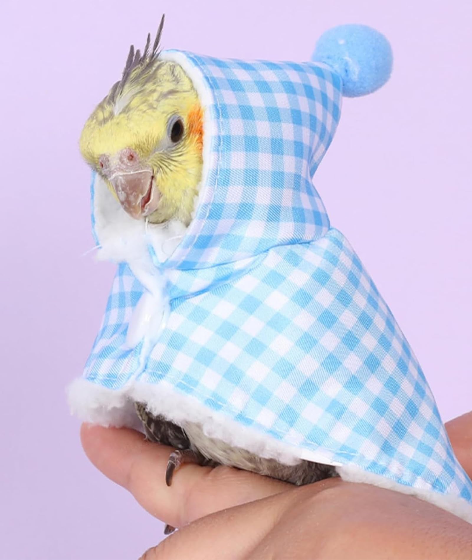 1 Piece Parrot Clothes, Comfortable Bird Costume for Special Occasions, Clothes for Parrot, Cute Blue Cape for Parrots 1