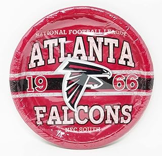 Atlanta Football Large 8-3/4 in. Party Plates (Pack of 8)