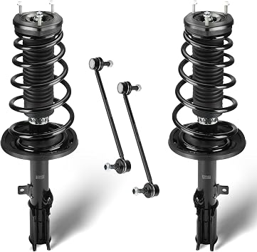 Rear Struts Assembly Shock Absorber & Sway Bar End Link Fit for 2006-2011 Toyota Avalon, for 2007-2011 Camry Exc. SE Models, Replace for 172309 172310 K750011