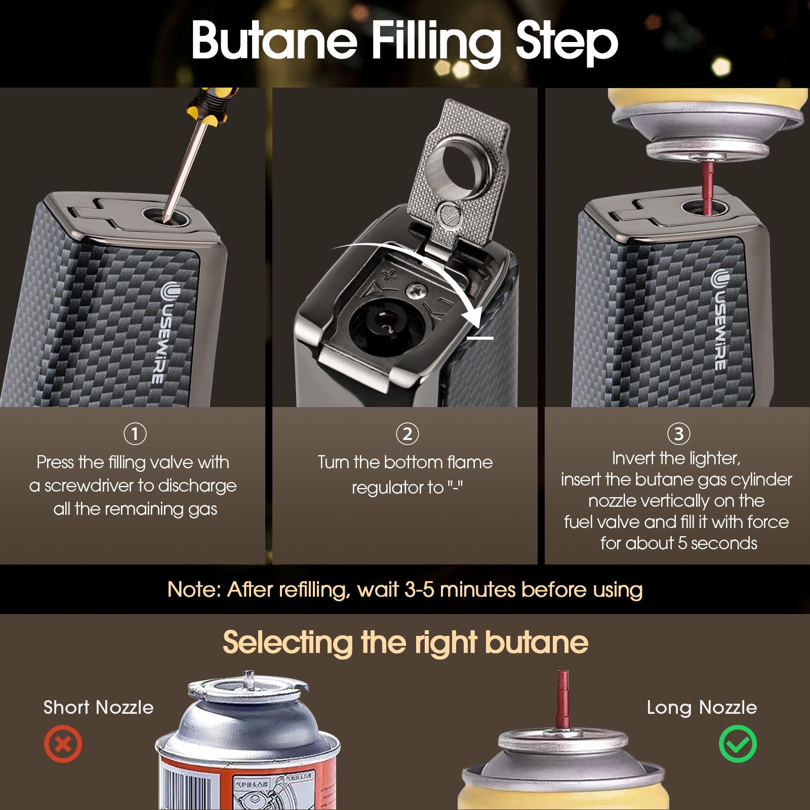 cigarette lighter and ashtray set Amazon.com: USEWIRE Cigar Lighter and Ashtray Set, Quad Windproof Jet  Flame, with Cigar Holder and Cigar Punch, Refillable Butane Gas Lighter,  Multifunctional Cigar Accessories Gift Set : Health & Household