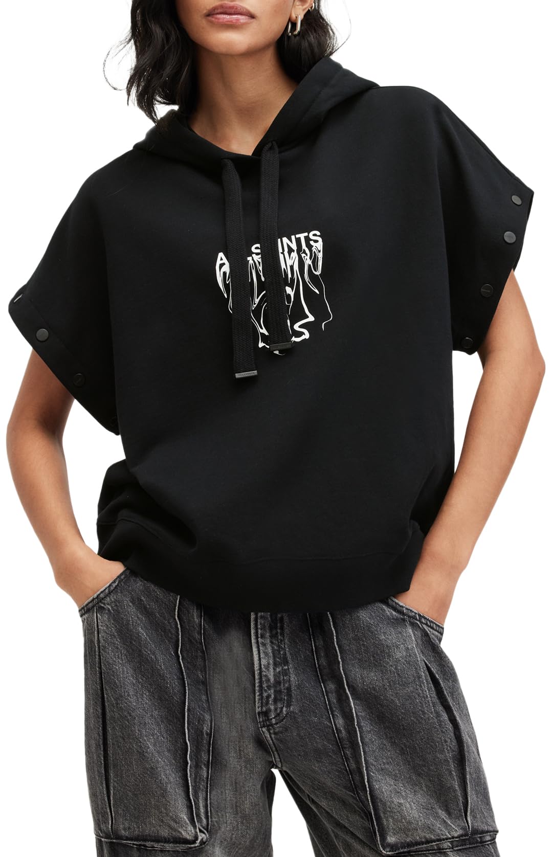 AllSaints Women's Inksnts Amphia Hoody