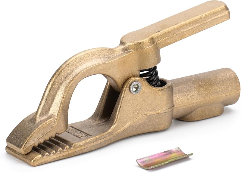 Welding Ground Clamp 500Amp Brass Heavy Duty | Welding Ground Earth Clamp For TIG/MIG/MMA Tig Welder