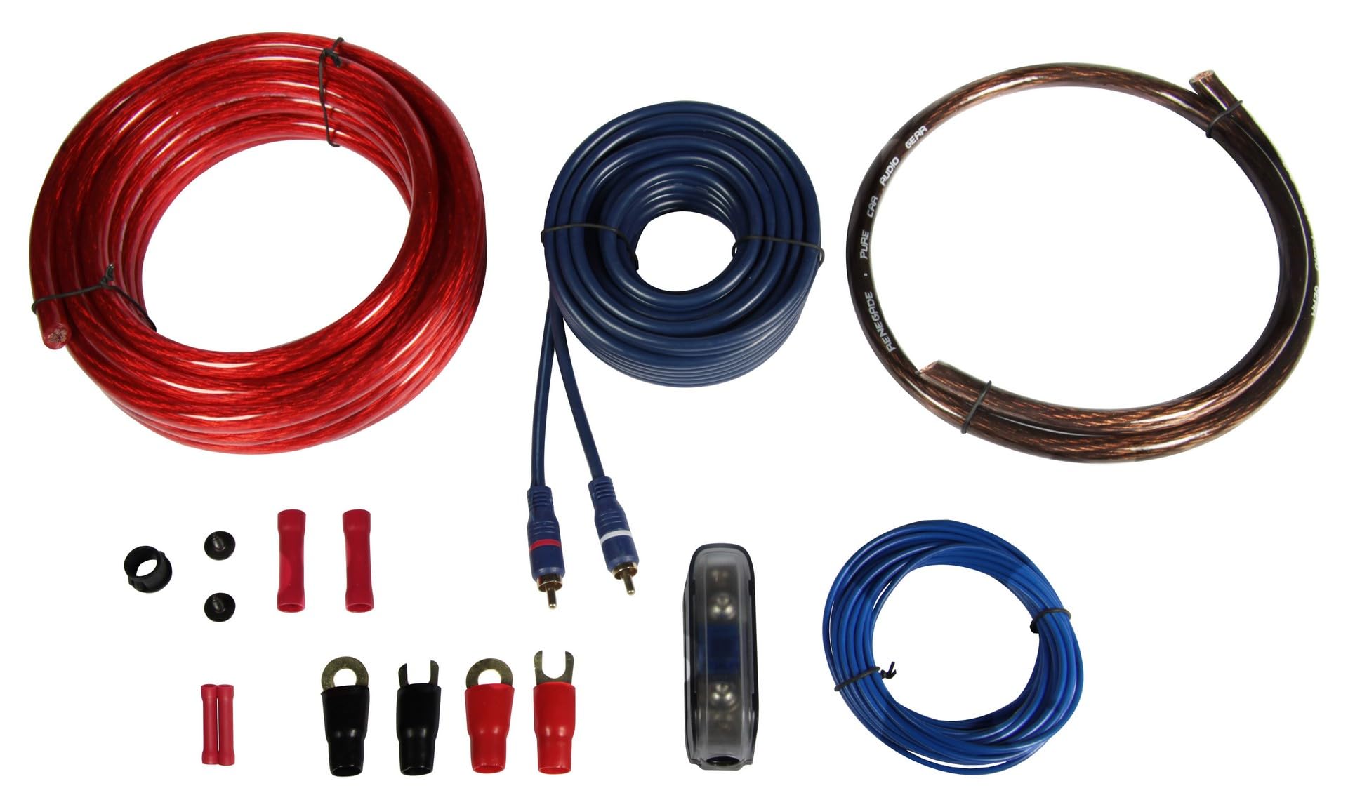 Renegade RX20KIT - Set di cavi per amplificatore da 20 mm²