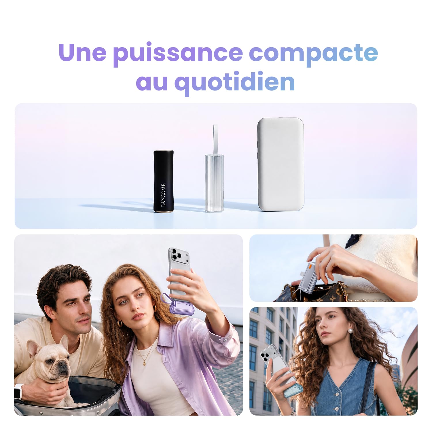 SHARGE Flow Mini 2 Go Mini Batterie Externe 5800mAh PD 22,5W Power Bank