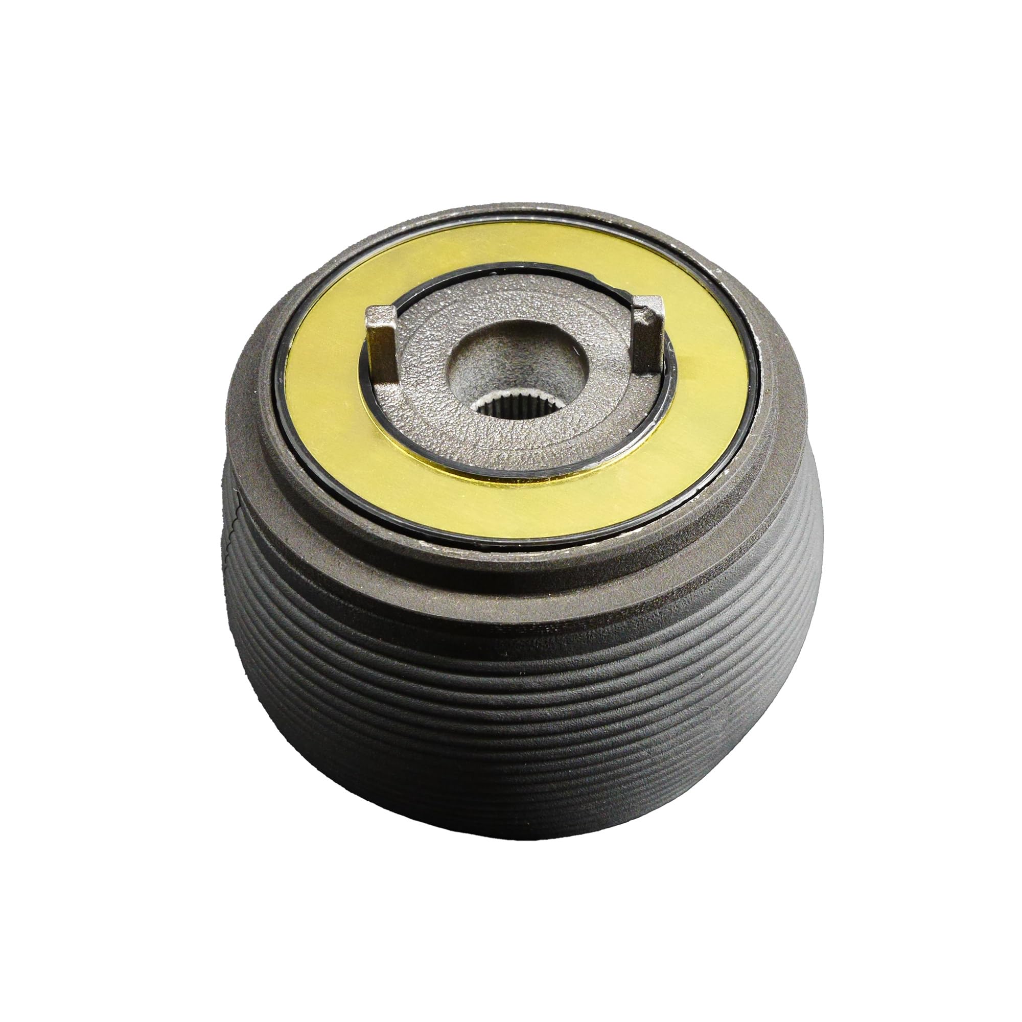 Simoni Racing 524.308 Mozzo Collassabile no Airbag per Volante Sportivo, in Alluminio Nero