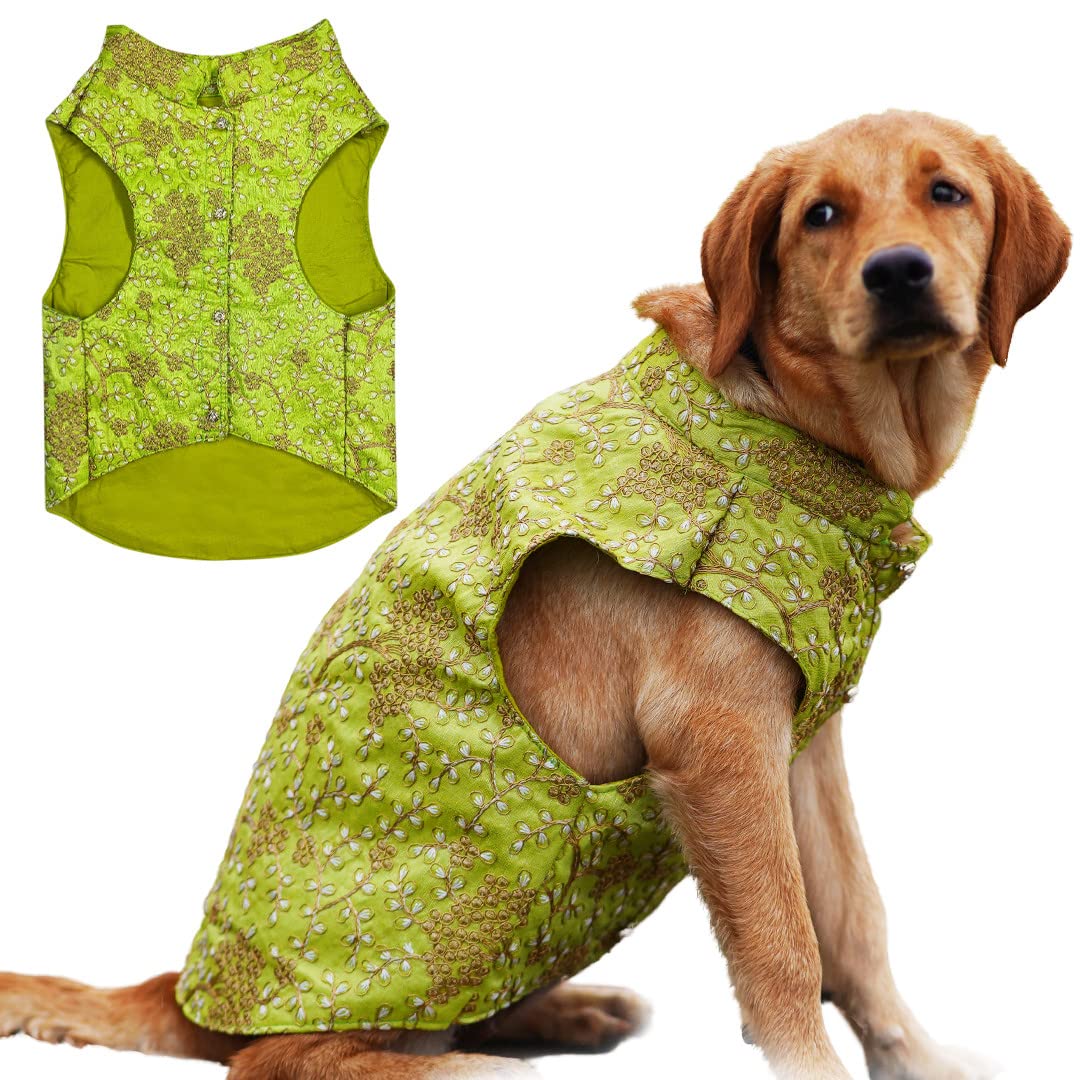 My Art Bucket Myartbucket Dog Sherwani: Ethnic Wear, Wedding Dress For Dogs Melting Designer Sherwani (S, Lime Green) (B0BGC1T4NZ) Amazon Price History, Amazon Price Tracker