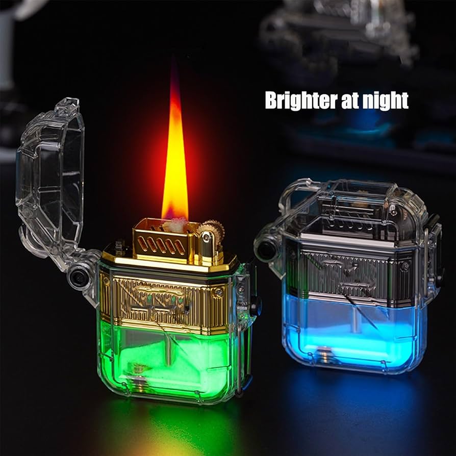 Amazon.com: Quicksand Luminous Lighter Retro Kerosene