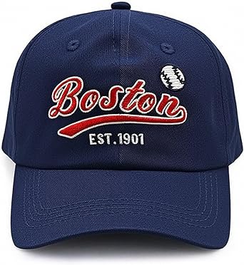 Classic Vintage Embroidered Fashionable Baseball Cap for Men Women Teenager Cap City Hat Adjustable with Gift Box
