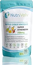 Apple Cider Vinegar 720mg High Strength Capsules for Fast Weight Loss, Detox, Cleanse & Keto | 90 Capsules