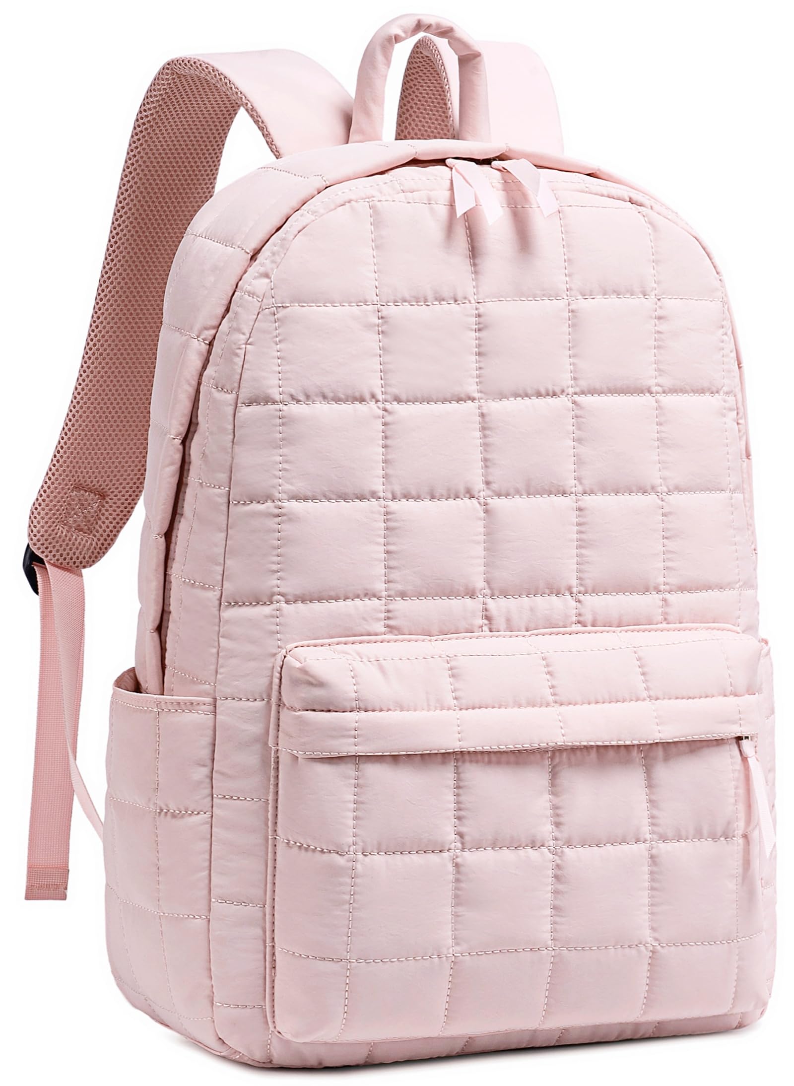 BTOOP Mochila escolar para adolescentes, niñas, mujeres, laptop, universidad, llavero, cartera, para niñas y mujeres, informal, escuela secundaria