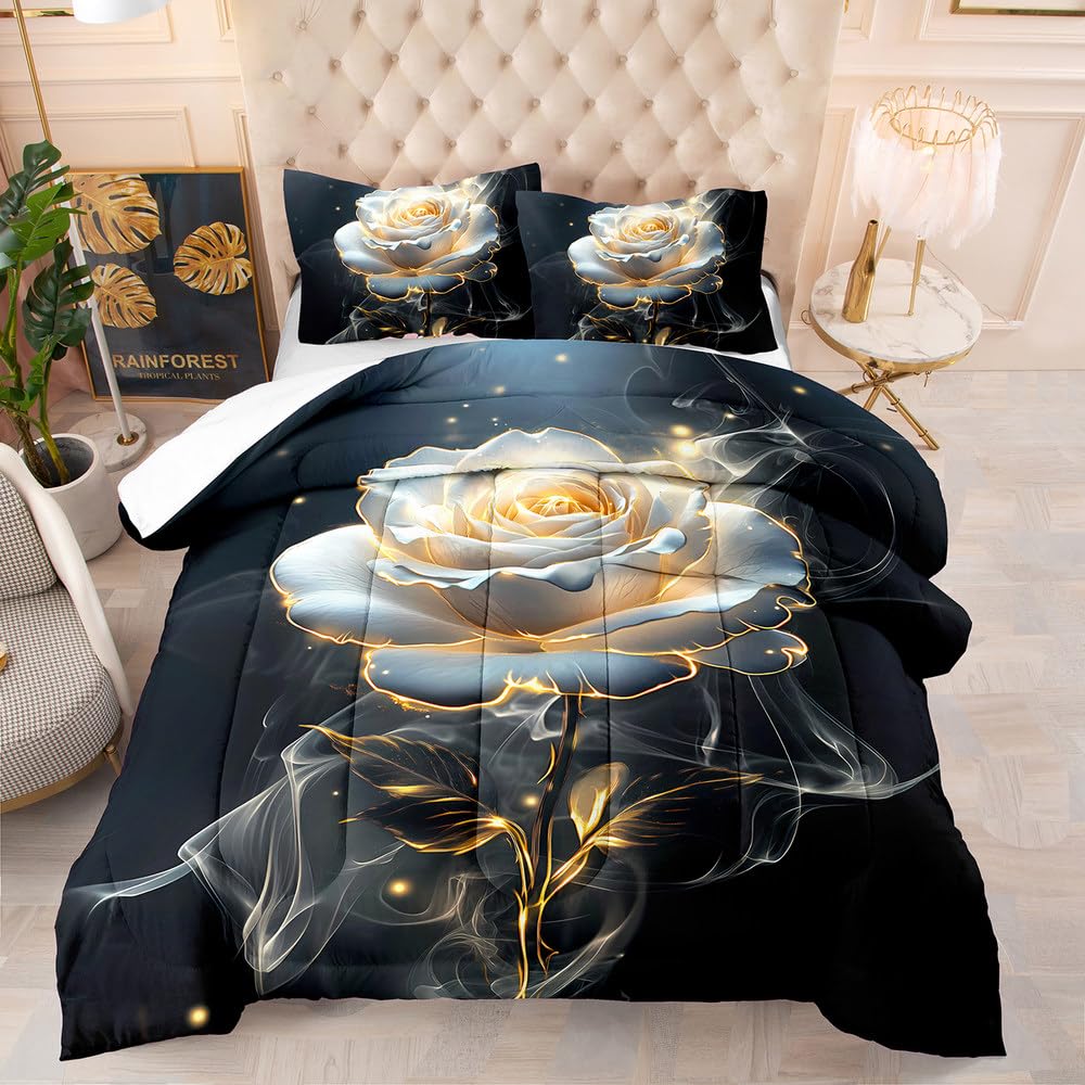 Couette 4 saisons 140x200cm pour un lit d'ado cosy de style minimaliste