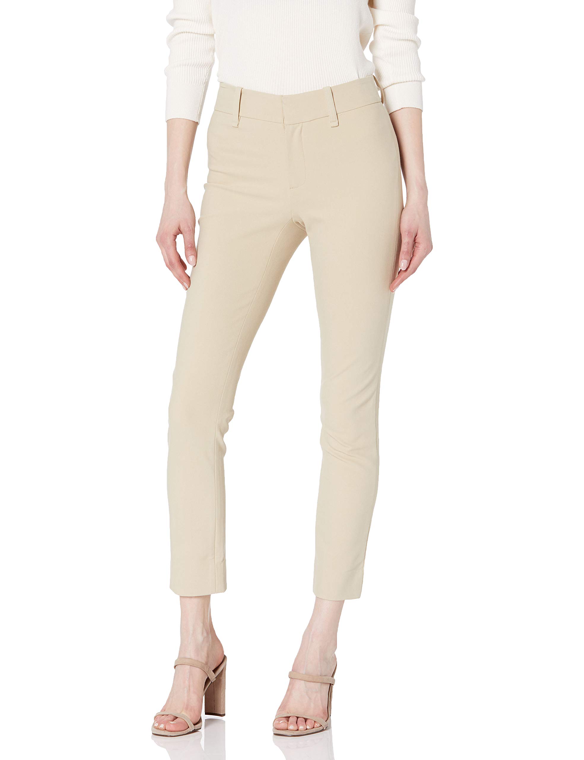 Vince Womens High Waist Slim Pant