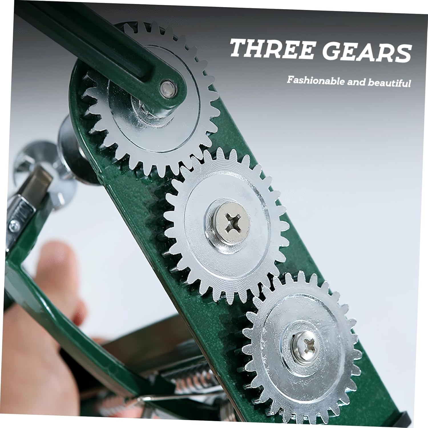 Heavy Duty Hand Cranked Orange Peeler Multifunctional Fruit and Vegetable Remover with Clamp for Efficient Peeling for Oranges Lemons and More