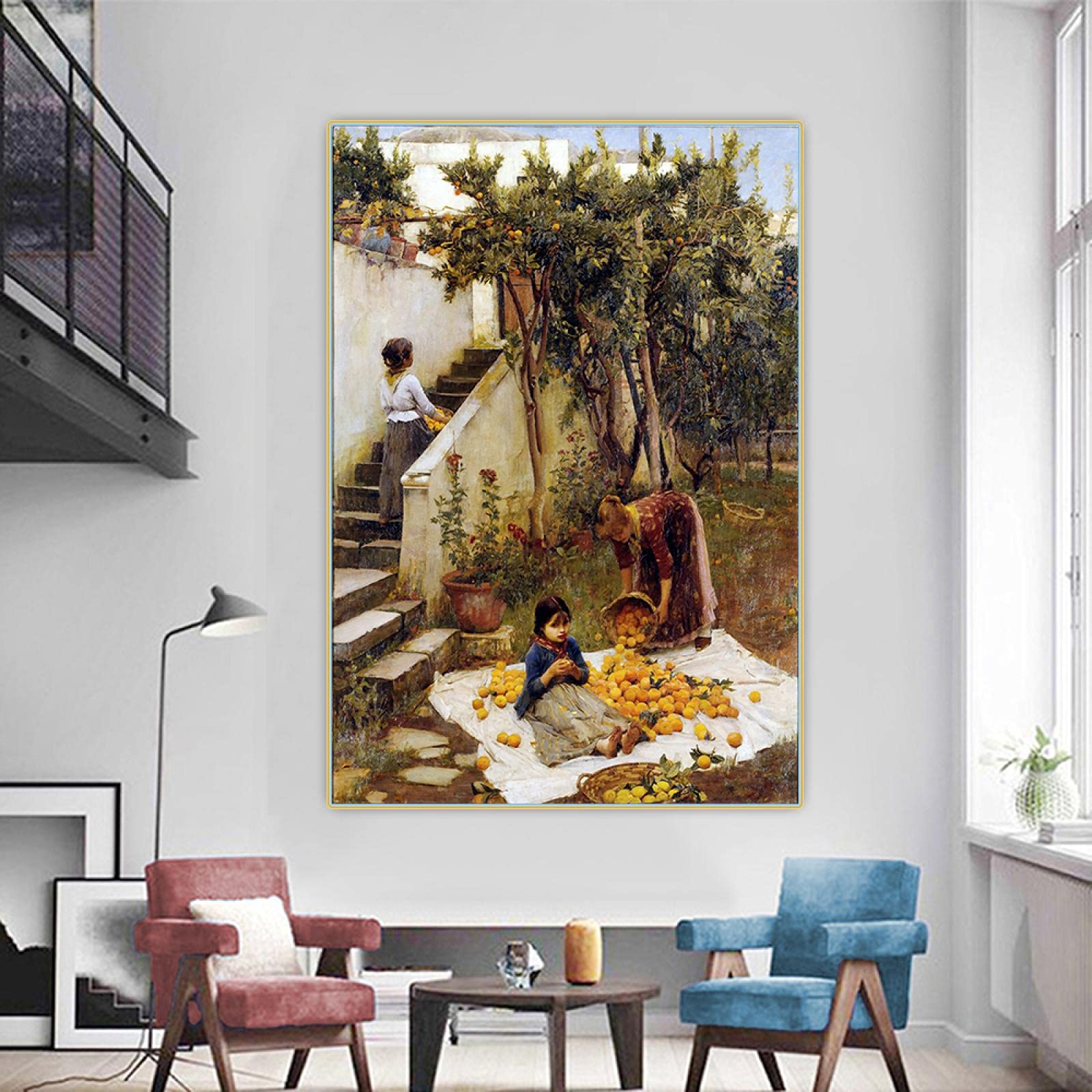 Amazon.co.jp: ウォールアート絵画プリントウィリアム・ウォーター