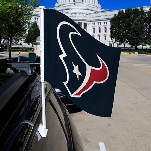 Miniatura 450 de Rico Industries NFL - Bandera de doble cara para automóvil, accesorio para auto B07NHSRDX2