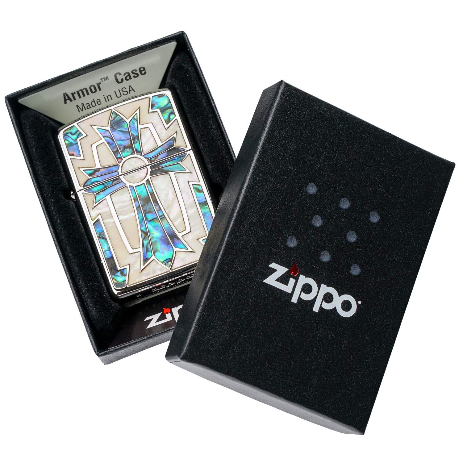 Amazon.co.jp: ZIPPO(ジッポー) ライター シルバー アーマー イン 