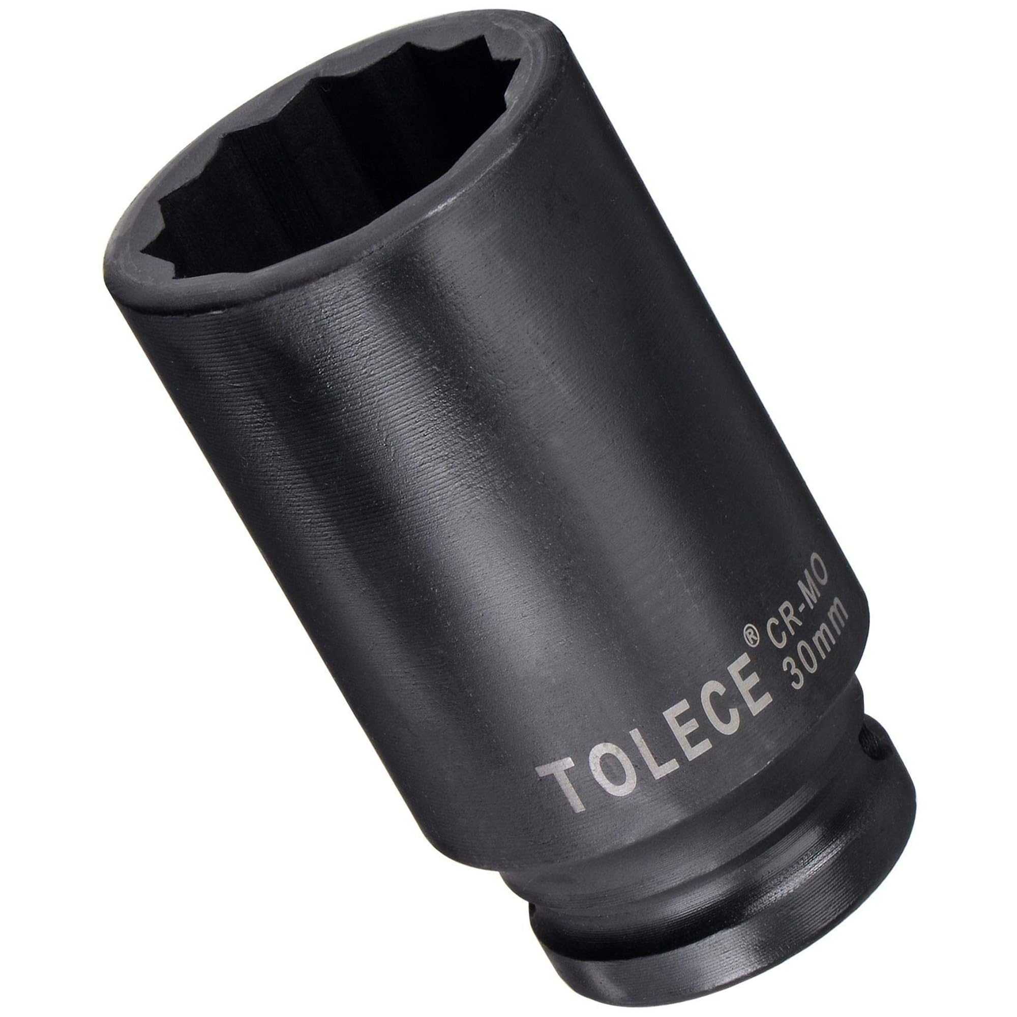 TA-VIGOR 12-Point Deep Impact Socket, 1/2-Inch Drive 30mm Metric Spindle Axle Nut Socket Driver Wrench
