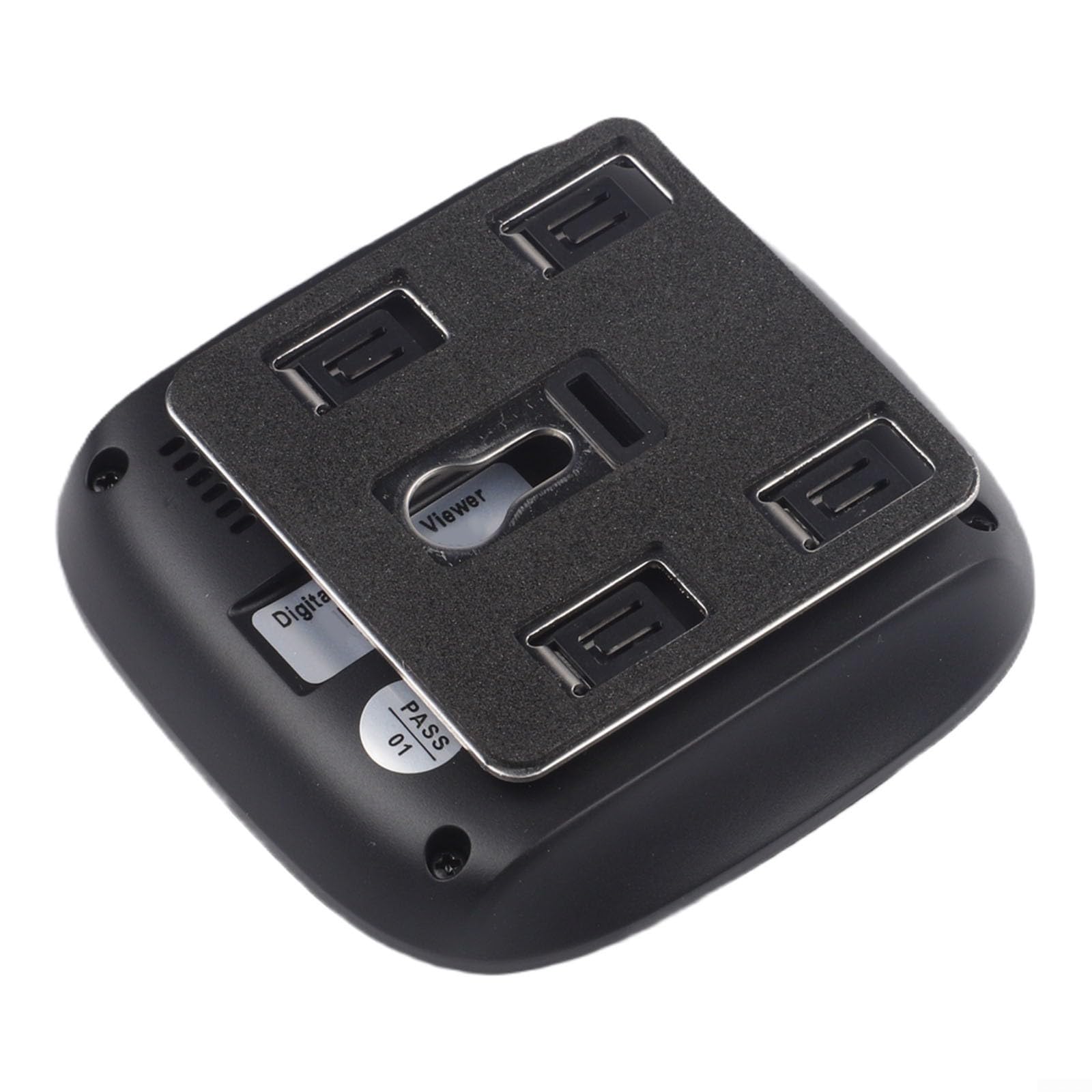 Telecamera spioncino con schermo LCD da 2,4 pollici, per visione notturna spioncino grandangolare a 90°, campanello digitale per porte di spessore 35-110 mm