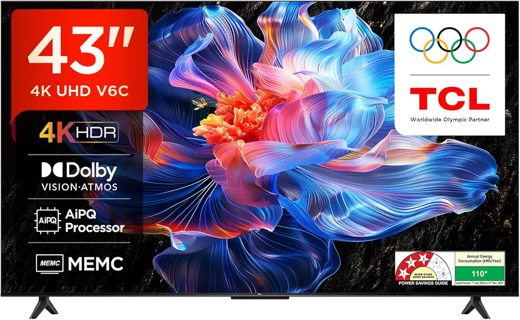 TCL 43V6C Smart TV