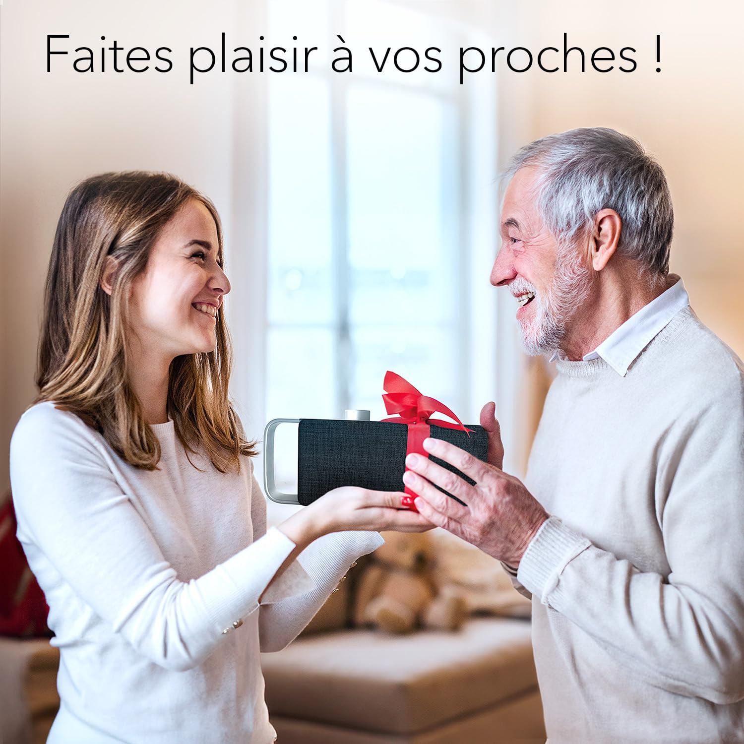 Faller Oskar Barre de Son sans Fil Technologie Clear Voice Compacte Portable Noir