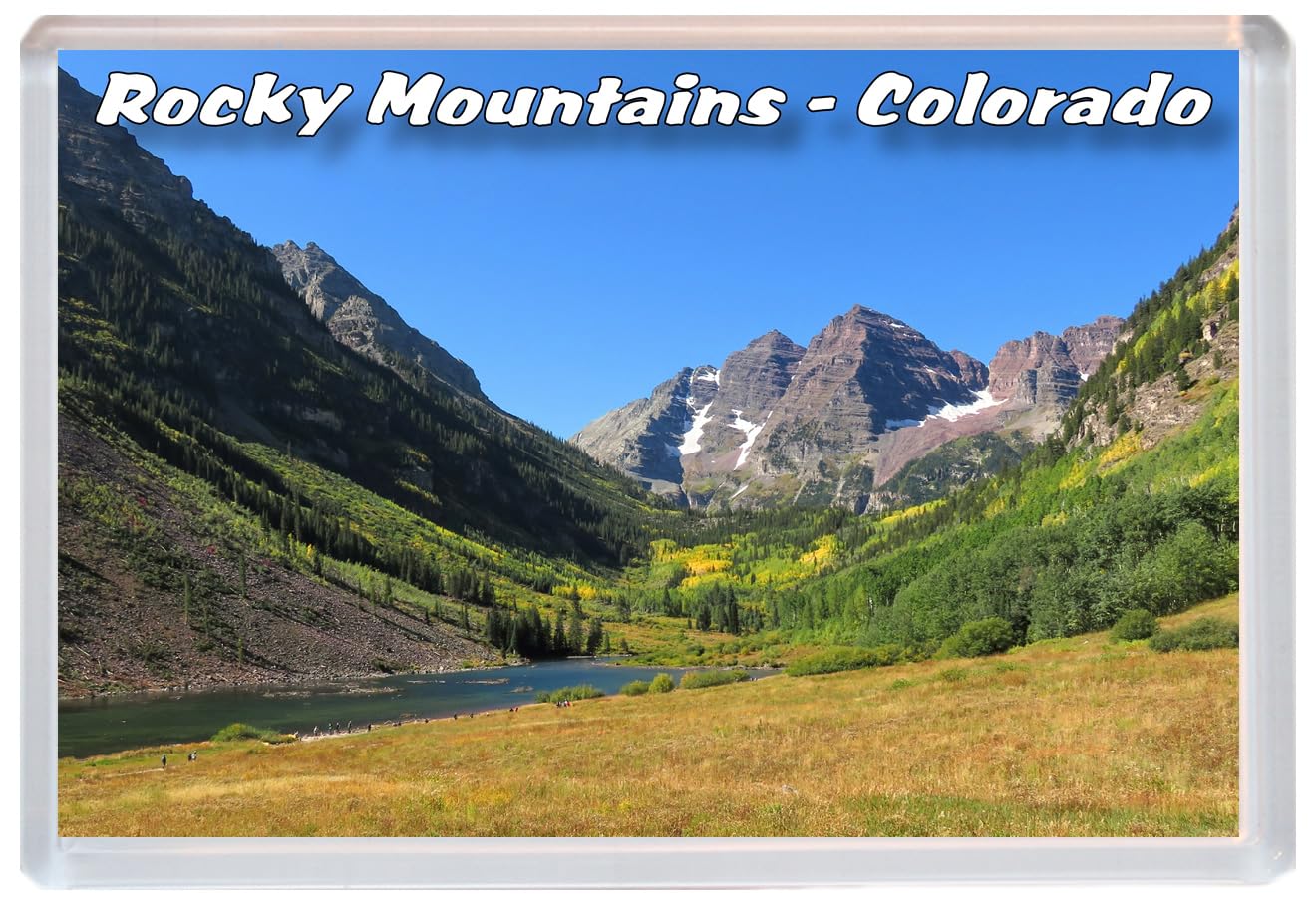 Rocky Mountains - Colorado - USA- 96 x 67mm Jumbo Fridge Magnet/Magnets BBSFHM867