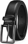 CHAOREN Leather Belts for Men - 1 3/8" Dress Belts Men - Considerate Gift for Work Business Casual Jeans