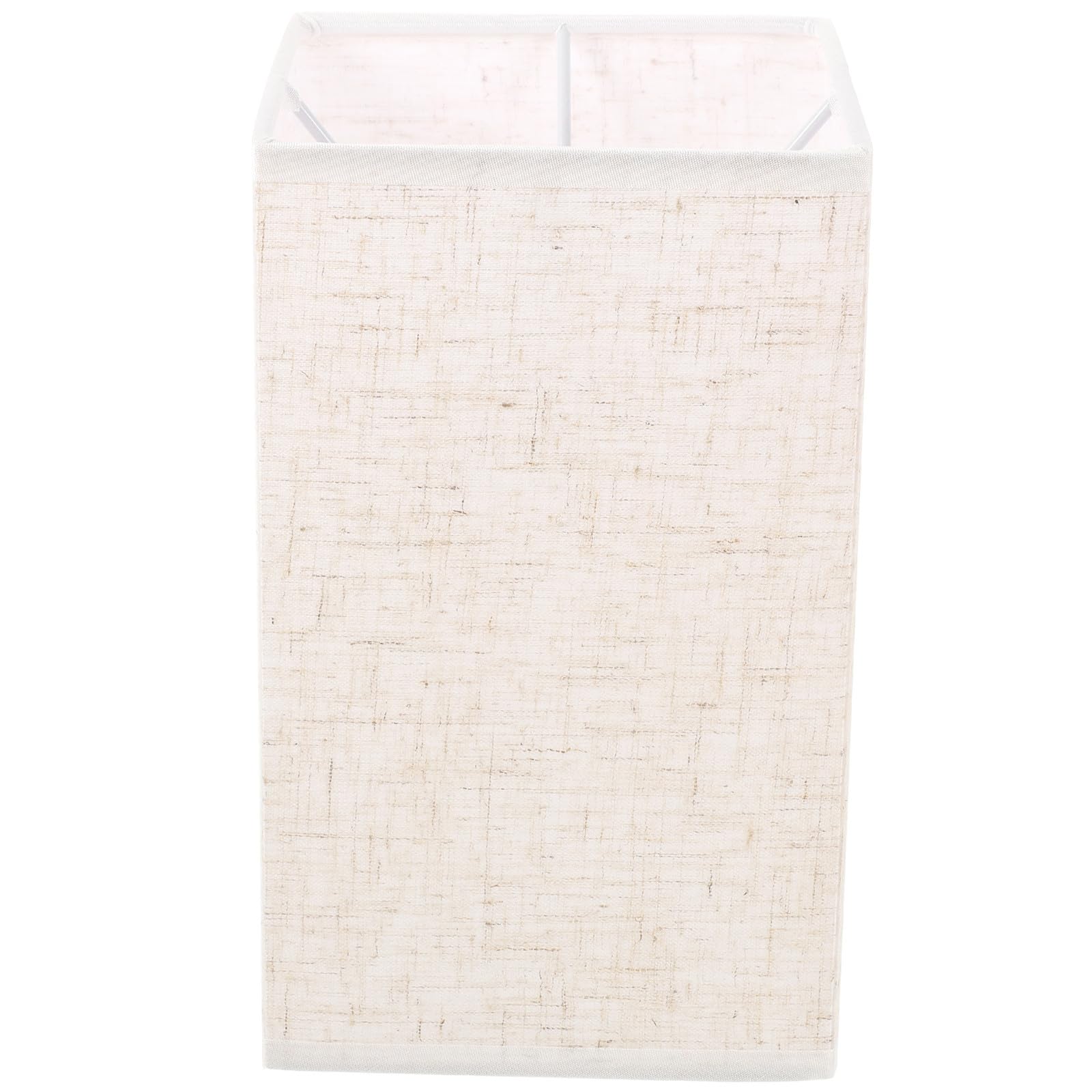 Pantalla de Lámpara E27 de Tela de Lino Beige para Lámpara de Pie y Pared, Diseño Decorativo Ambiente Cálido para Salón y Cocina