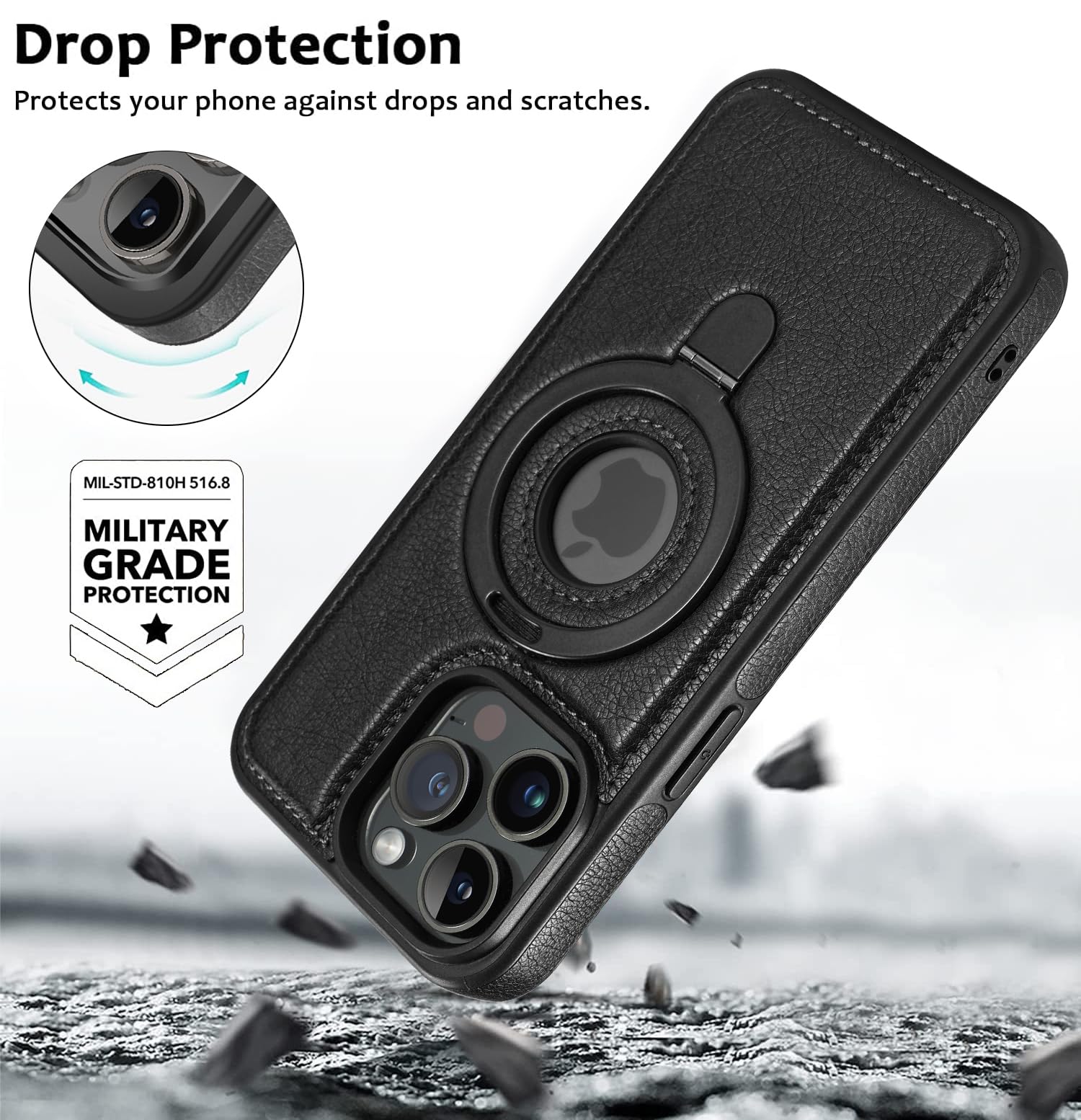 elago Cover agnetica Aror Copatibile con iPhone 15 Pro, Copatibile