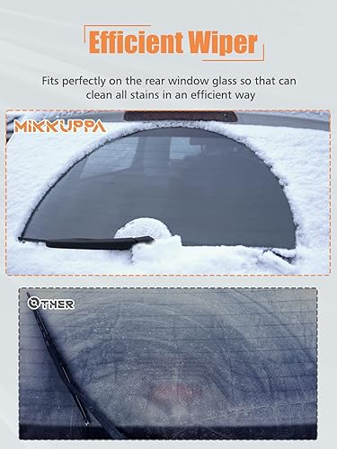 Vista 45 de MIKKUPPA Reemplazo de limpiaparabrisas trasero para Ford Focus Juego de limpiaparabrisas trasero, 2012-2018, montaje de accesorios