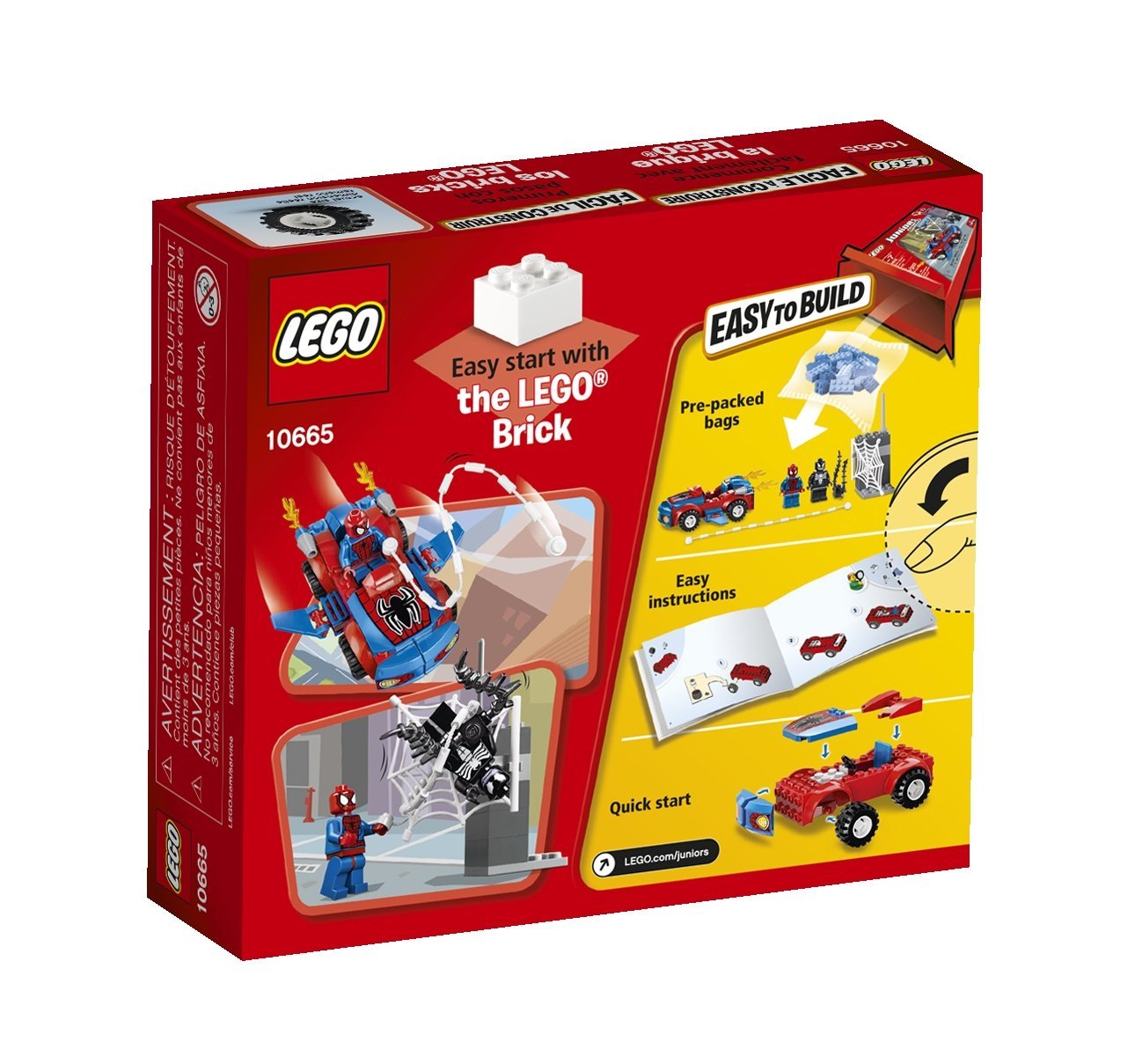 Amazon.co.jp: 輸入レゴ LEGO Juniors 10665 Spider-Man: Spider-Car 