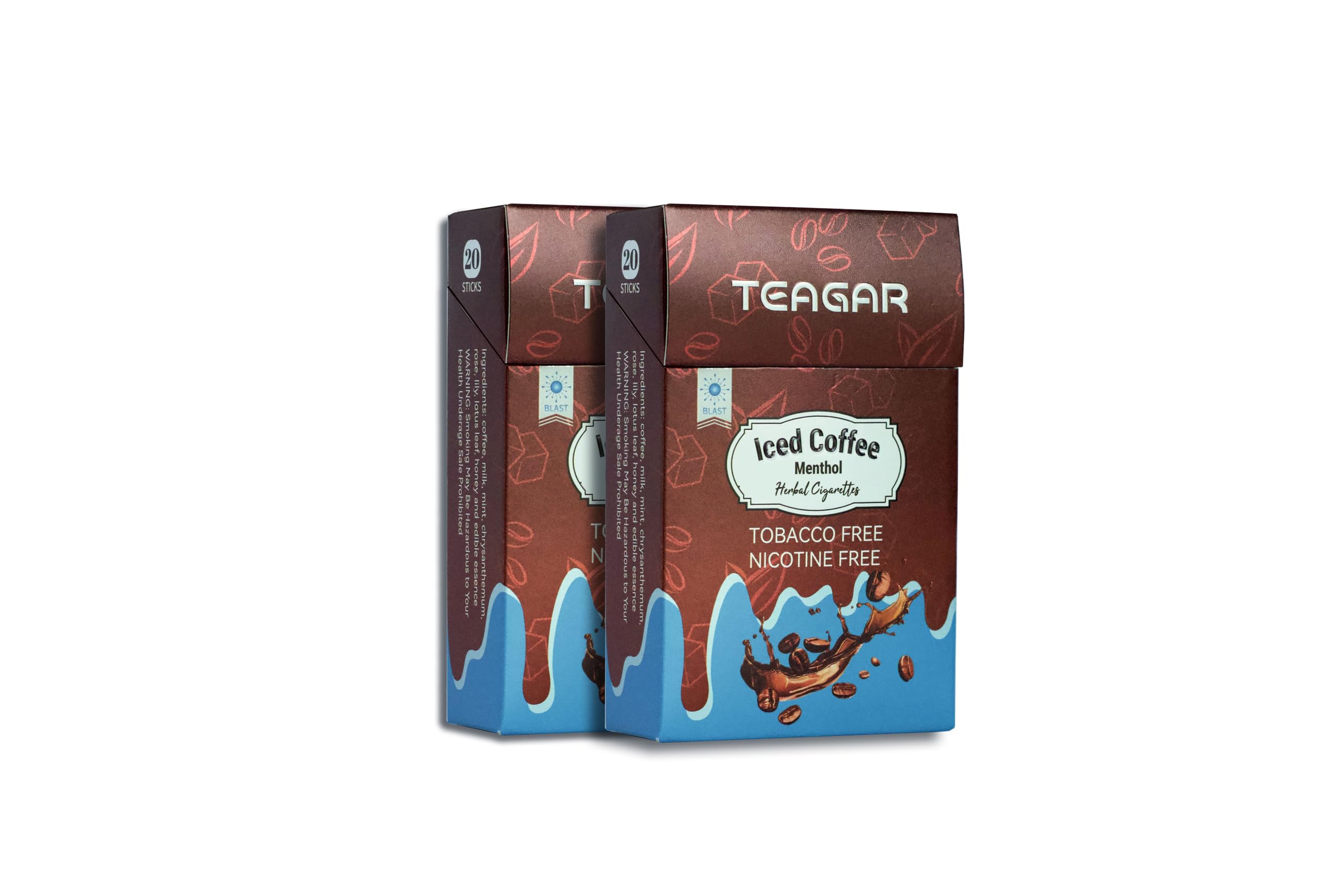 coffee flavour cigarette Amazon.com: Herbal Cigarettes - Coffee Flavor - Tobacco Free, Nicotine  Free, THC Free