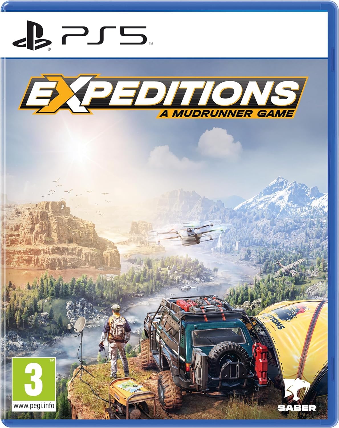Expeditions A MudRunner Game - Compatible for PS5 - UK PAL EU Version
