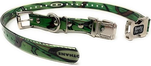 Vista 41 de Sparky Pet Co - Correa de repuesto Apollo ECollar - Collar de perro - Biothane impermeable - Ajustable - Doble hebilla - Cierre de metal rápido