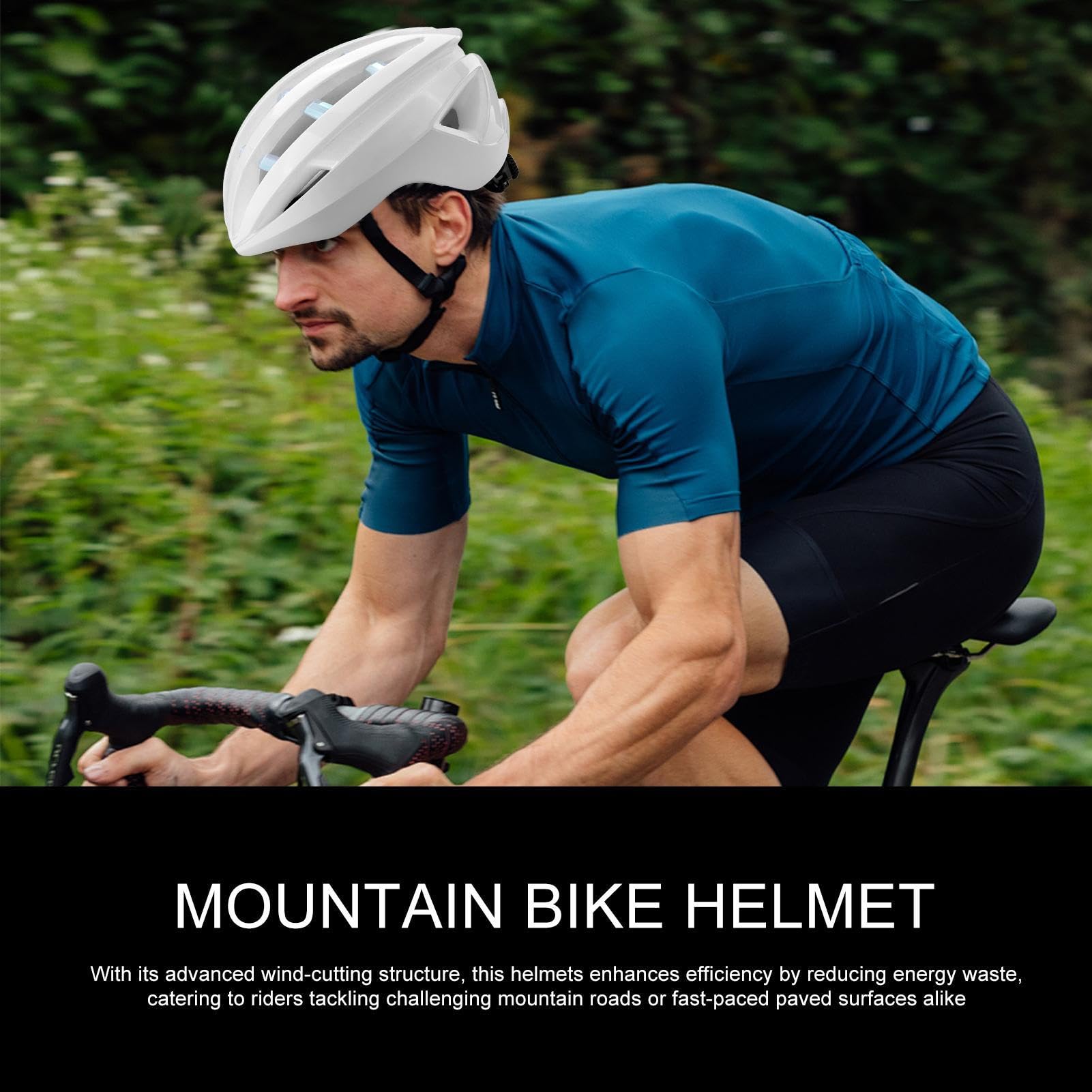 Caschi da ciclismo per adulti, caschi da mountain bike per uomini e donne, cappello di sicurezza leggero regolabile per sport all'aperto, pilota e scooter