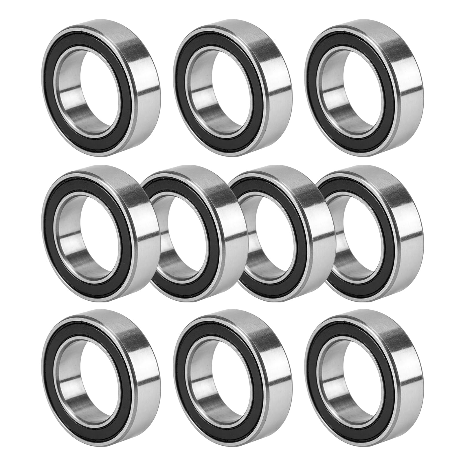10 sztuk 6700-2RS łożyska kulkowe, 10 x 15 x 14 mm, zamiennik do Voron Mobius 2, zamiennik do Voron Mobius 3