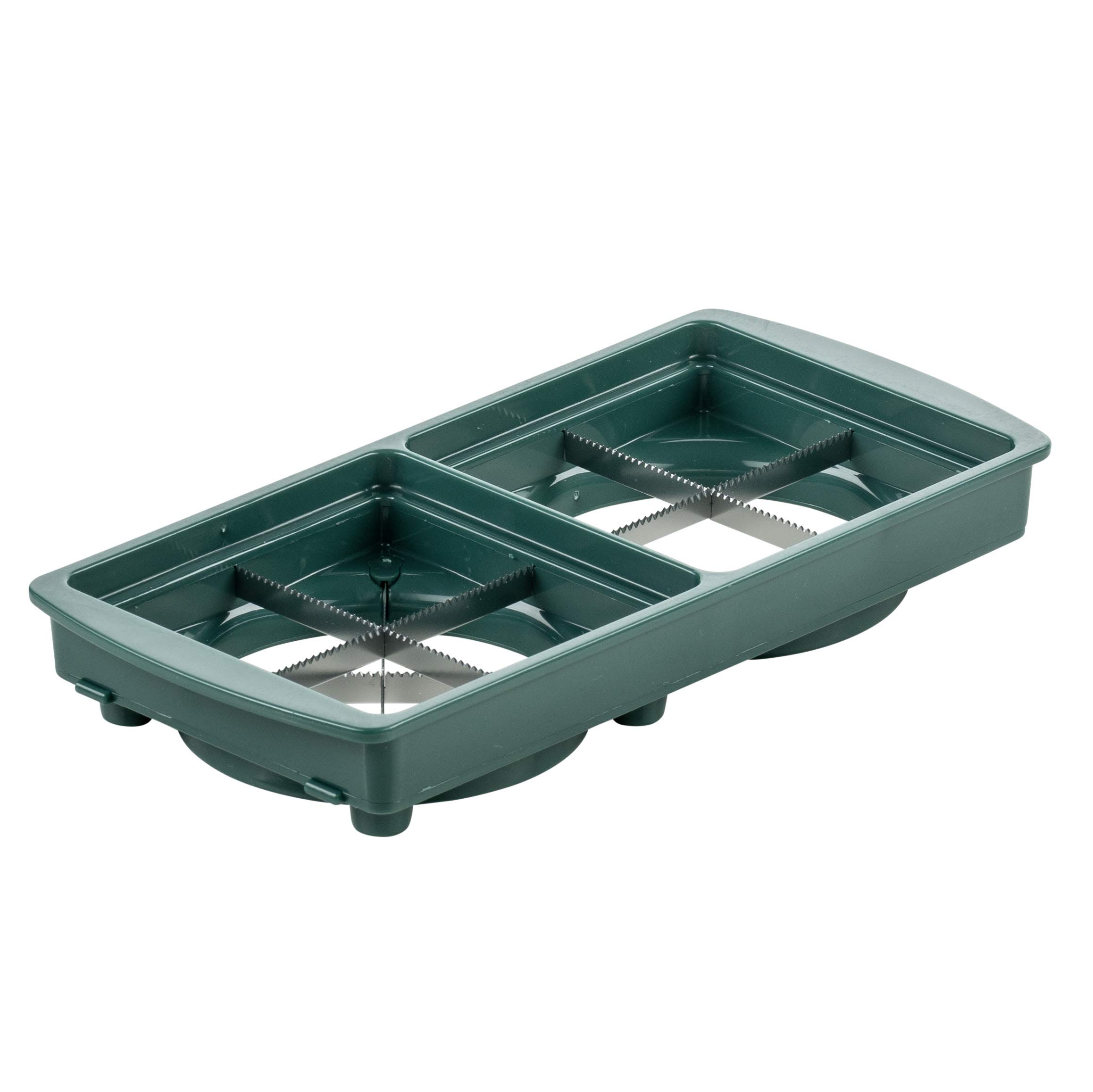 Genius Nicer Dicer Plus Zestaw Akcesoriów Kuchennych 18 Części, Tworzywo Sztuczne, Szmaragdowa Zieleń, 26 x 9 x 13 cm