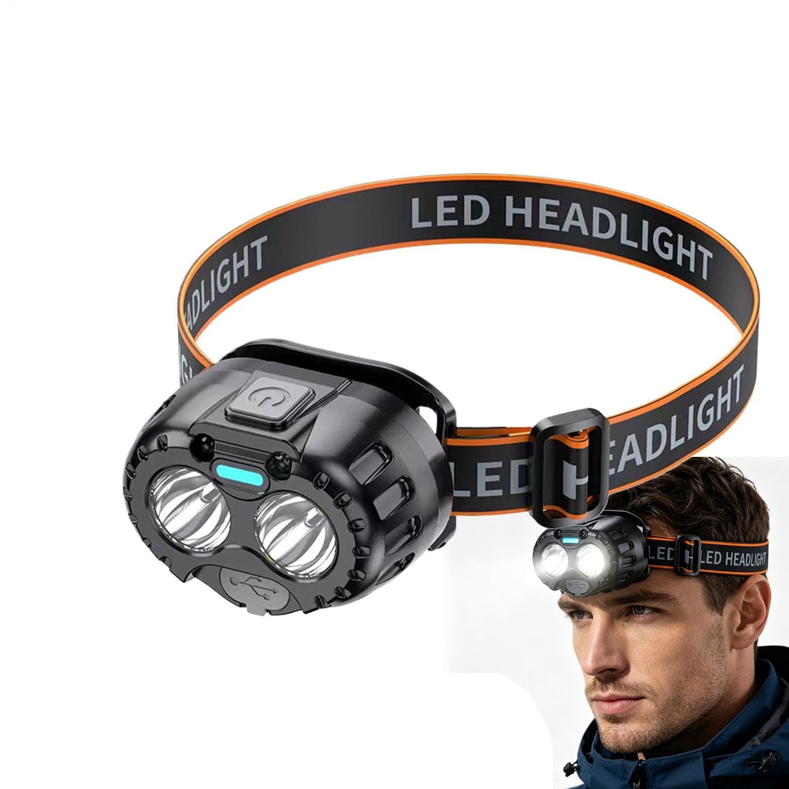 JIEBWCHA Stirnlampe