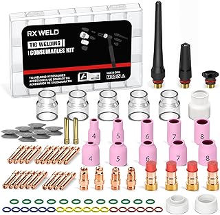 RX TIG Welding Stubby Gas Lens Kit